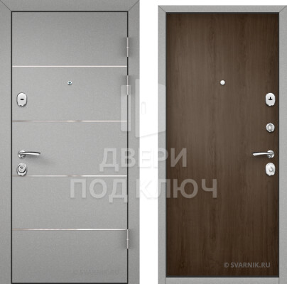 Входная дверь с видеоглазком в коттедж ДПК-13100